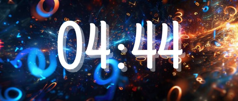 04:44 на годиннику в ангельській нумерології